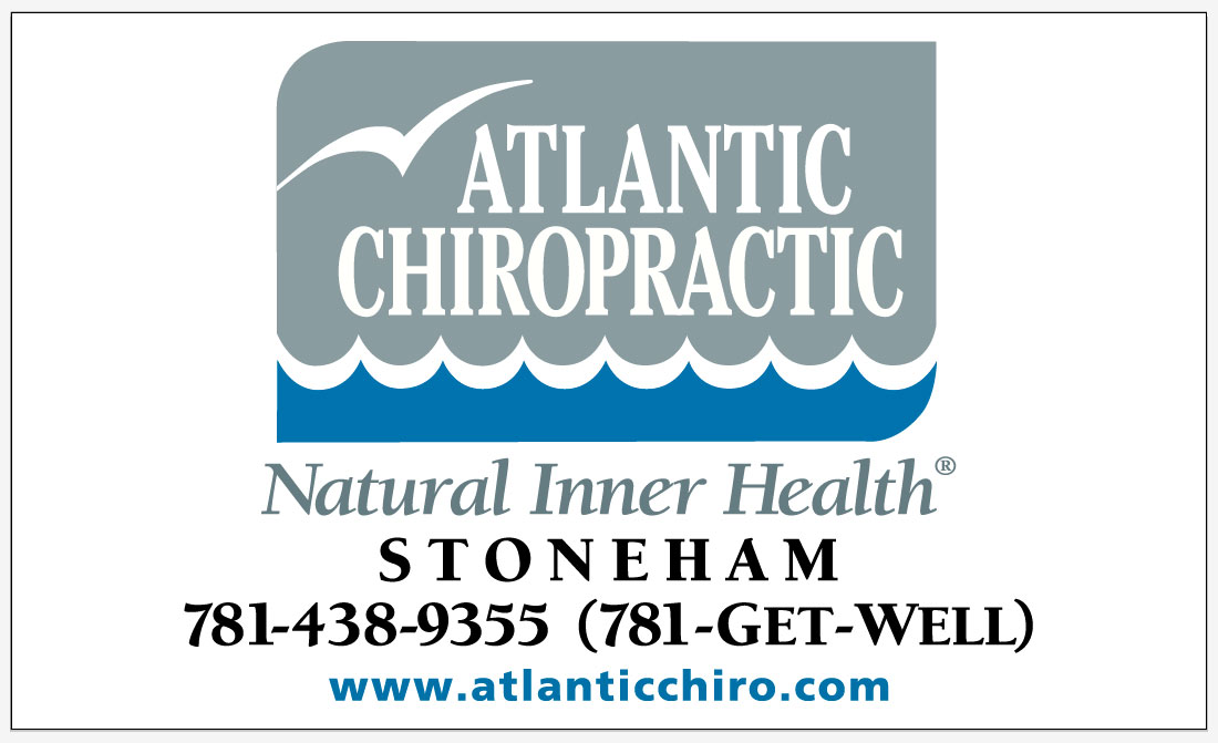 Atlantic Chiropractic banner displayed at MG Fitness