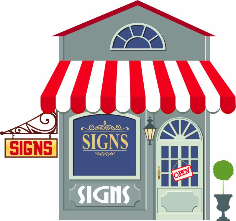 THE SIGN STORE -Browse through a variety of products that can be customized to suit your needs.